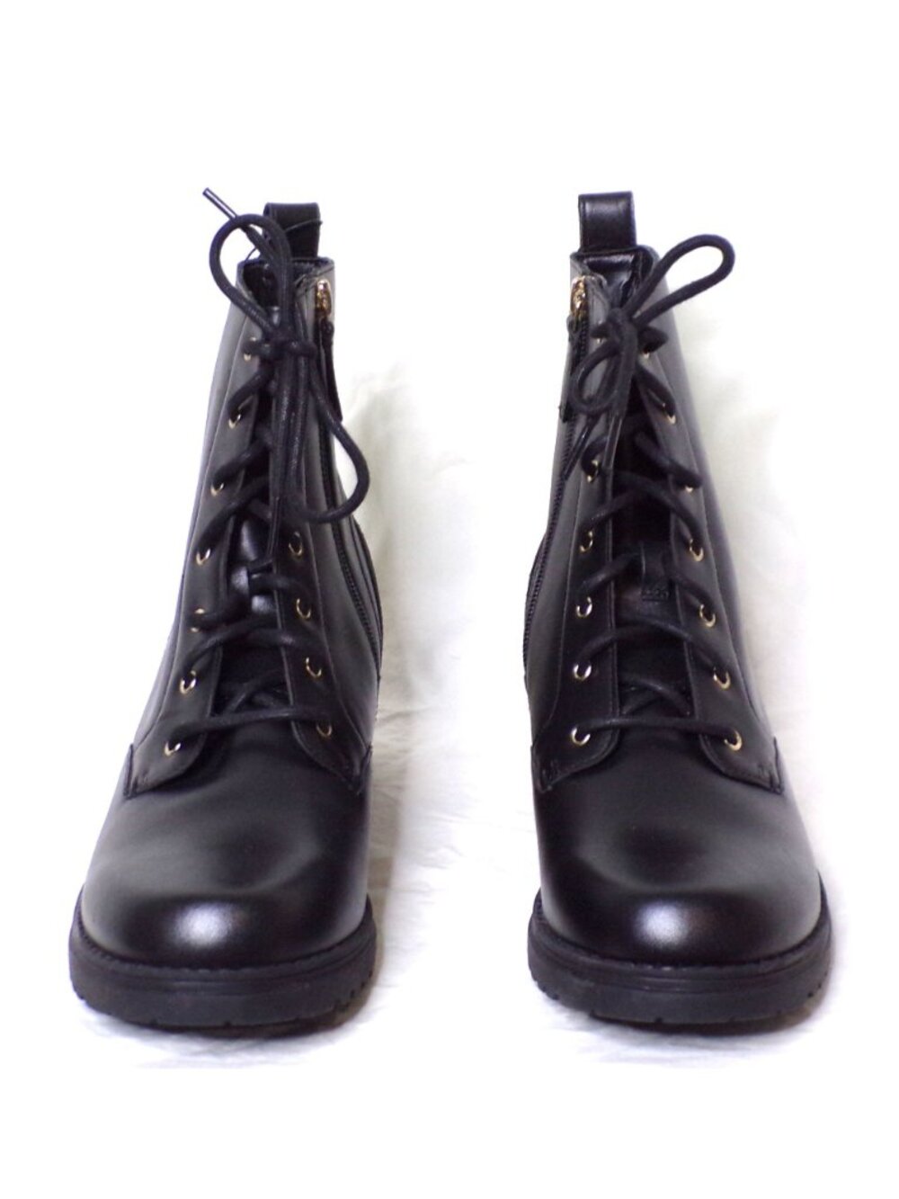 ๐ COLE HAAN Camea Ankle Moto Combat Waterproof Boot 7.5 Black - Picture 8 of 13